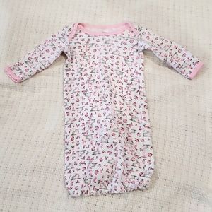 Pink & White Bunny Sleeper (0-6 months)